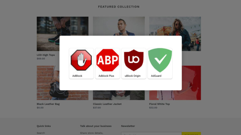 Phát hiện AdBlock bằng JavaScript