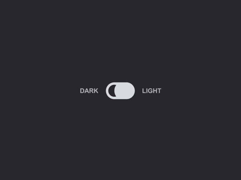 Blog Tĩnh #04 – Tạo Dark Mode đơn giản bằng CSS, không cần JavaScript