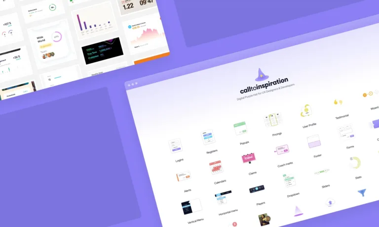 CallToInspiration – Tổng hợp ý tưởng thiết kế các thành phần trên web