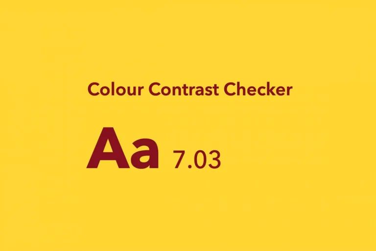 Colour Contrast Checker – Công cụ kiểm tra độ tương phản màu sắc