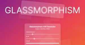 Ảnh minh họa: CSS.glass – Tạo hiệu ứng thủy