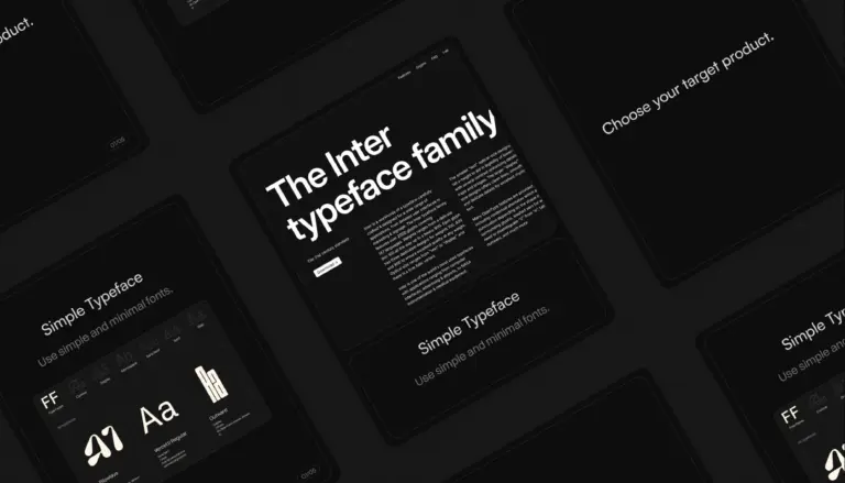 Dark – Tìm ý tưởng thiết kế website nền tối