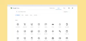 Ảnh minh họa: Sử dụng Icons của Google Fonts