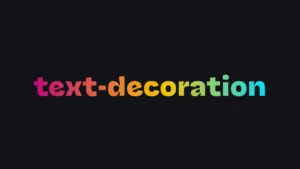 Ảnh minh họa: Sử dụng thuộc tính text-decoration trong