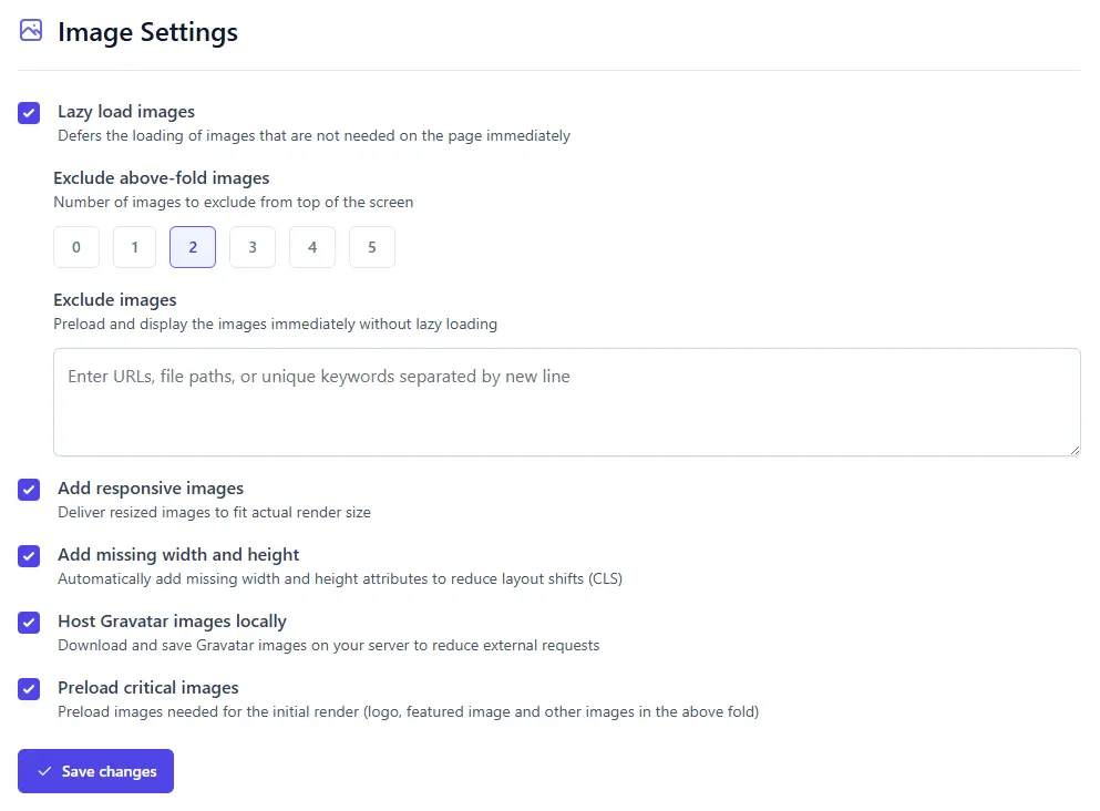 image-settings
