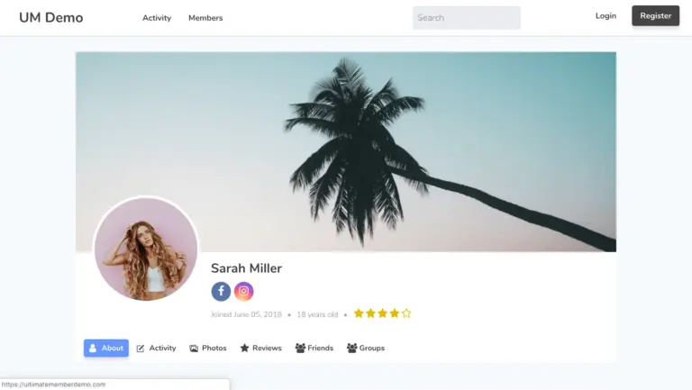 Tạo hồ sơ người dùng với Ultimate Member