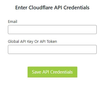 Đăng nhập Cloudflare plugin