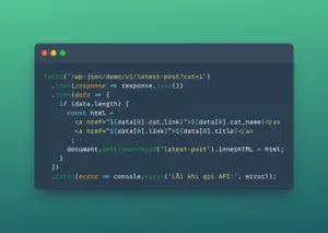 Ảnh minh họa: Thay thế admin-ajax.php bằng REST API