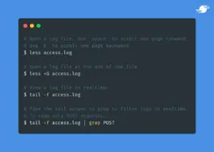 Ảnh minh họa: Phân tích access log để phát
