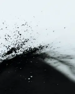 Ảnh minh họa: Text biến thành Particle khi hover