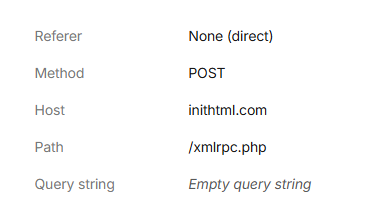 Tấn công xmlrpc và brute force trên website