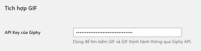 Tích hợp Giphy vào Init Manga