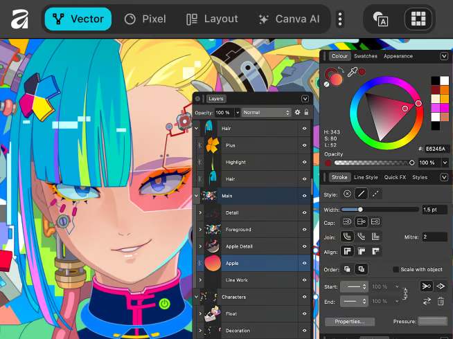 Affinity Vector