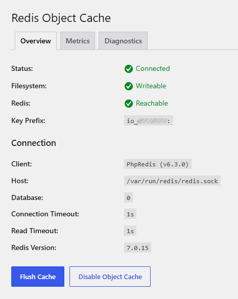 InitOps Redis Object Cache