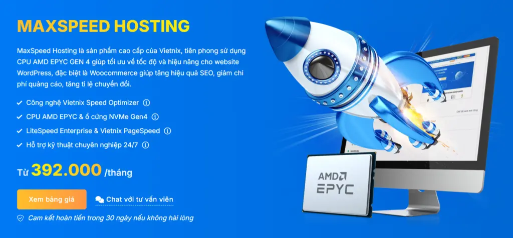 Vietnix MaxSpeed Hosting