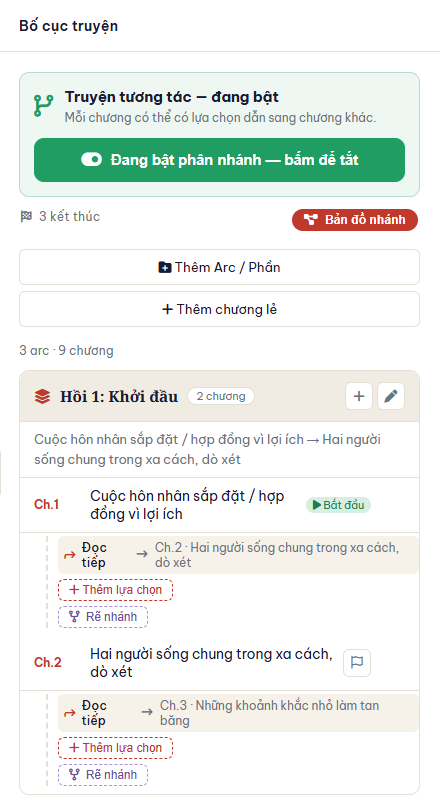 Truyện tương tác